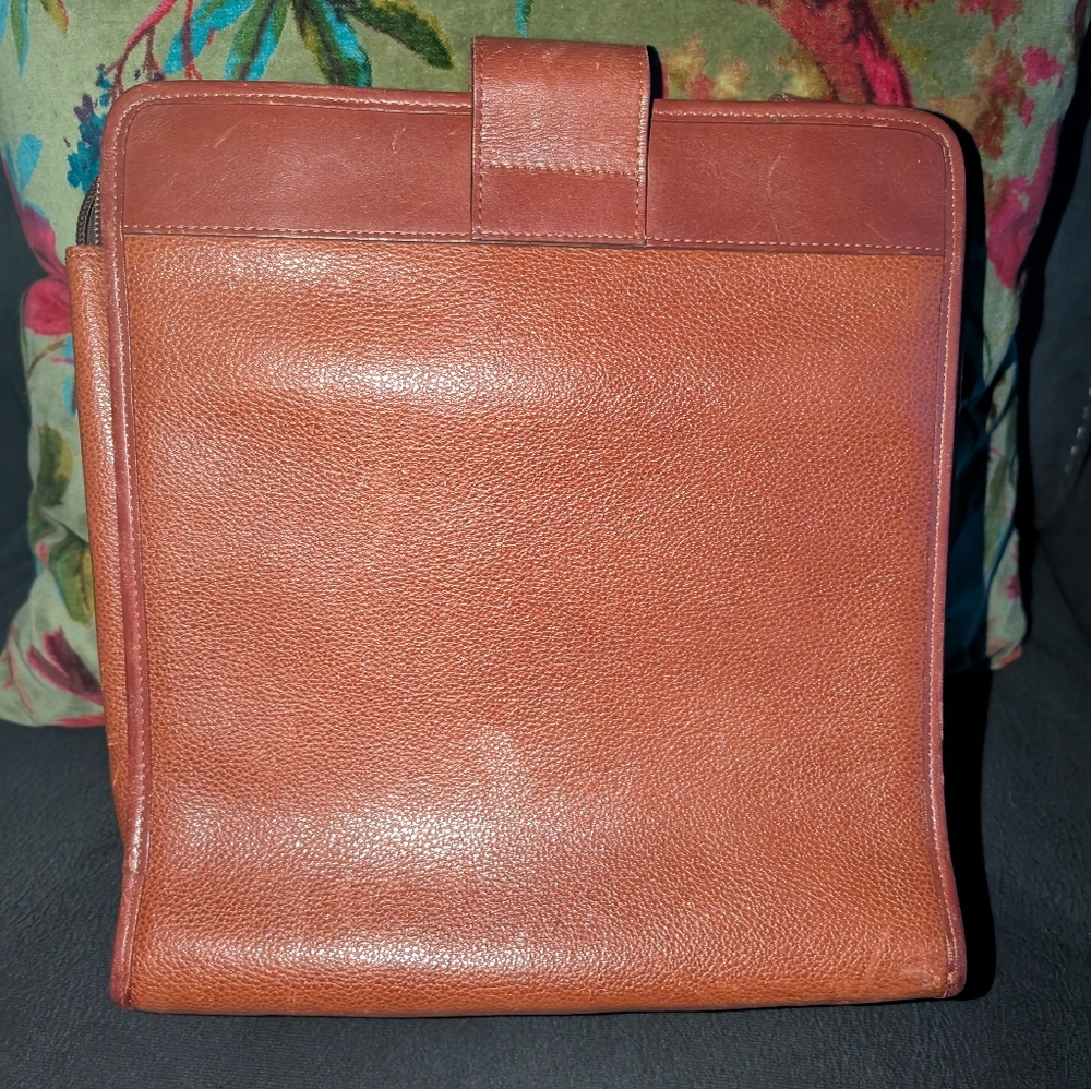 YSL Brown Leather Tote/Shoulder Bag - Picture 3 of 13